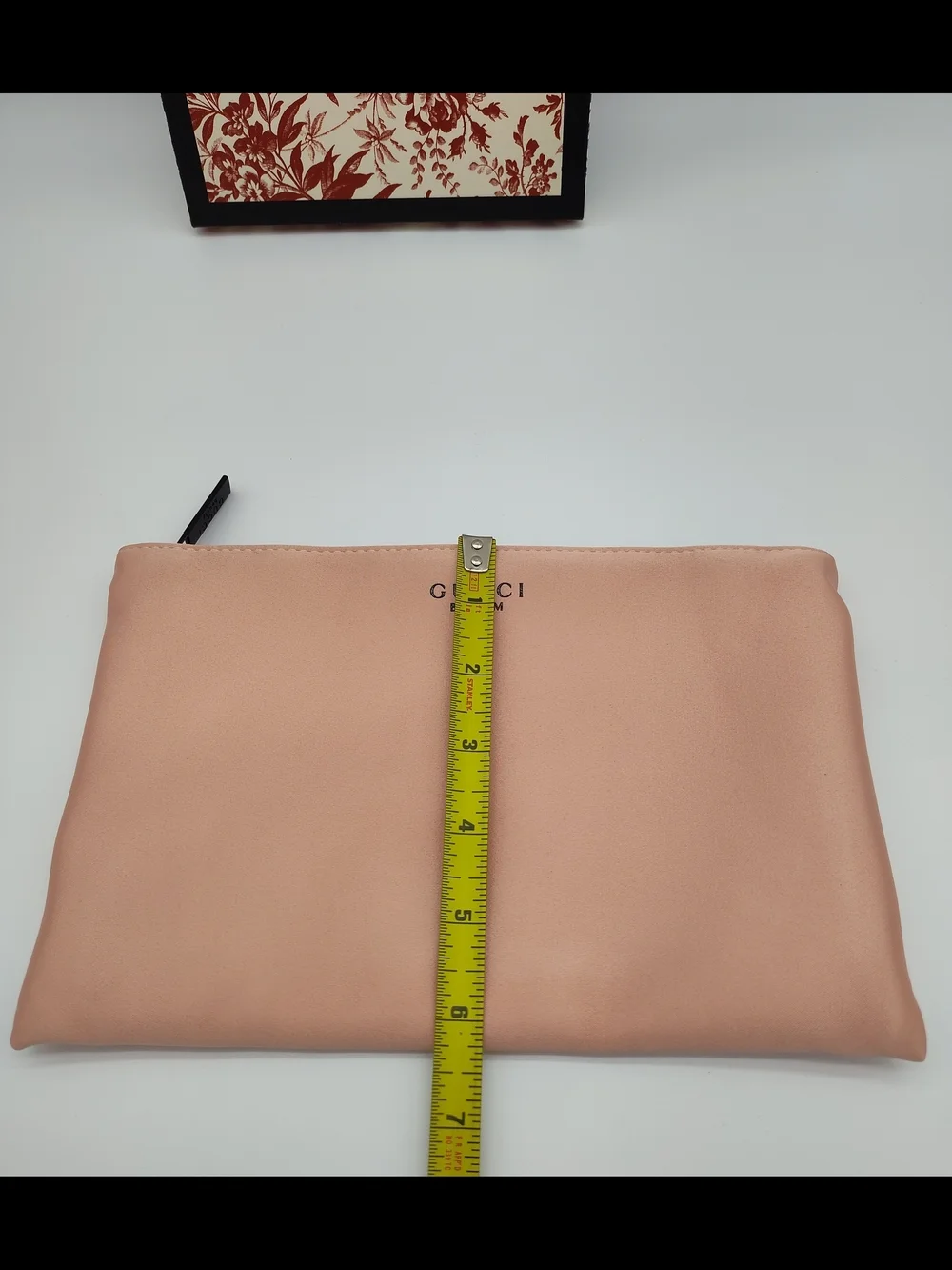 GUCCI BLOOM Beauty Floral Cosmetic Pouch Pink Toile Travel Makeup Case NWT NIB